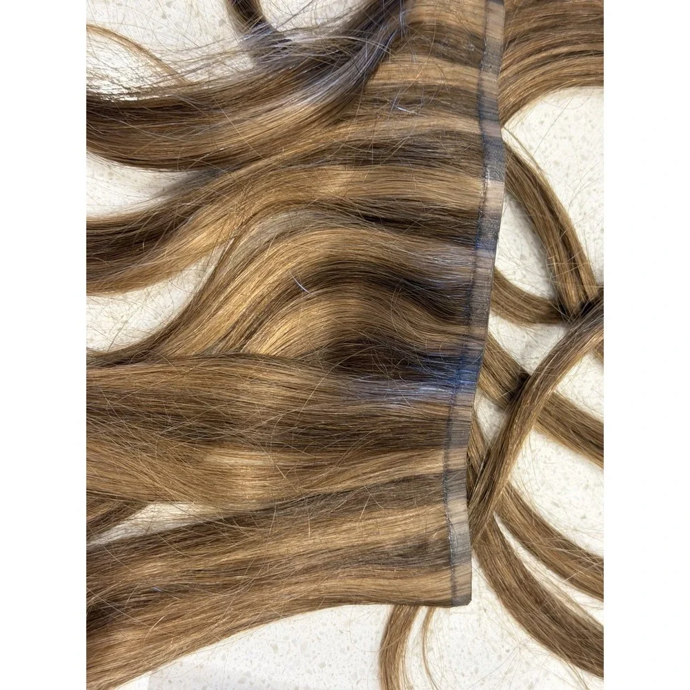 Brown Clip-In Extensions 13 inch - 3 Piece Set